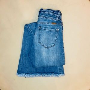 Kancan Signature High Rise Super Flare Jean Waist Size 24